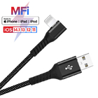 90 Degree USB Lightning Charging Cable Sync Data PD 18W Charging